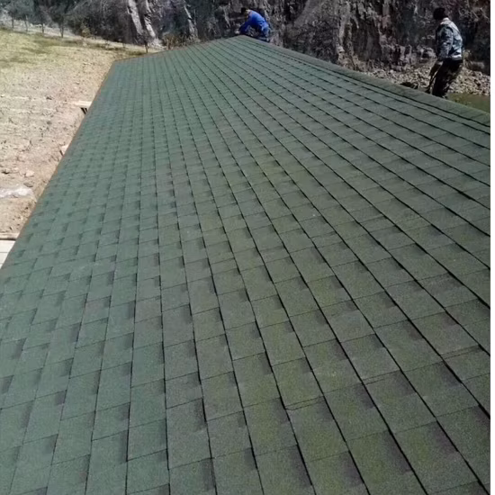 Materiais para telhados de construção rápida Telhas de asfalto Preço de telhas laminadas de fibra de vidro