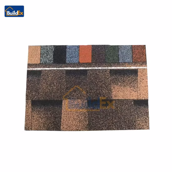 As telhas do asfalto do material de construção telham telhas laminadas