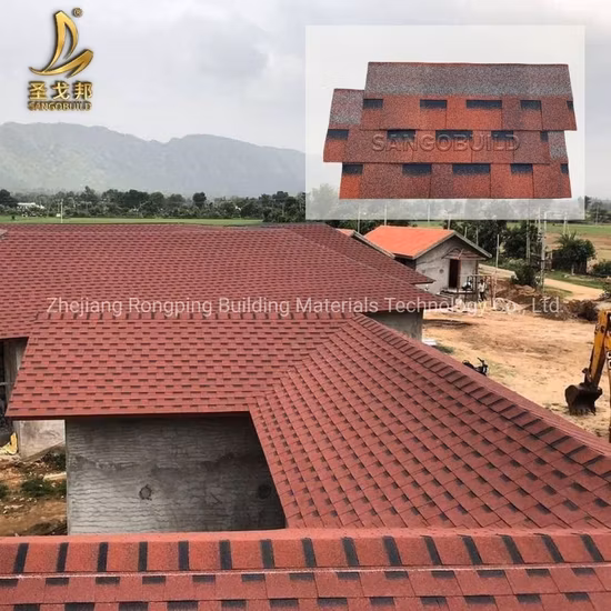 Coberturas de telhado de betume laminado de camada dupla/telhas de asfalto